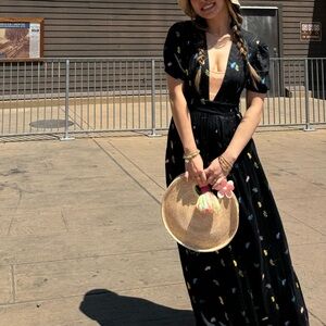 UO floral maxi dress